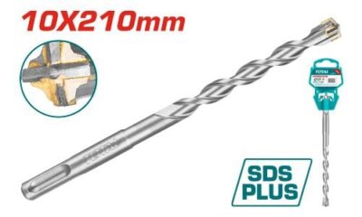Mũi khoan bê tông gài 4 cạnh (10x210) - Hiệu Total TAC311003C