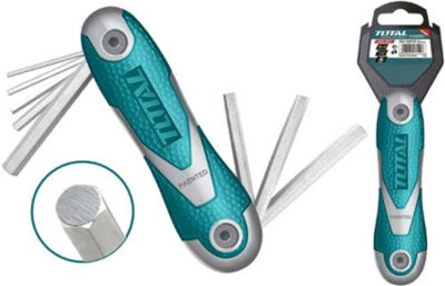 Bộ khóa lục giác dạng xếp hiệu Total THT1061826