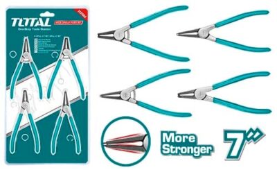 Bộ 4 kềm mở phe 180mm  hiệu Total THTJ214042