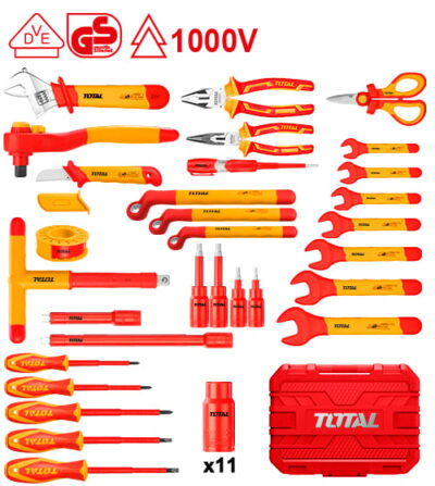 Bộ 41 công cụ cách điện hiệu Total THKITH4101
