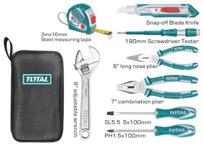 Bộ 8 Dụng Cụ Cầm Tay Hiệu Total THKTHP90086