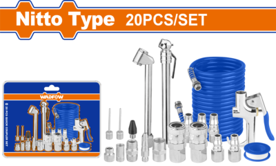 Bộ 20 món dụng cụ thổi khí 1/4"