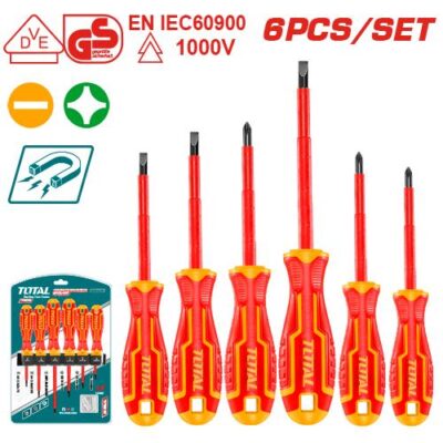 Bộ 6 siết vít hiệu Total THTIS566