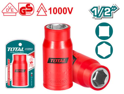 Đầu tuýp lục giác cách điện 1/2 inch 17mm