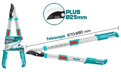 Kéo cắt tỉa cây cảnh lưỡi cong 670-880mm hiệu Total THTS1527406