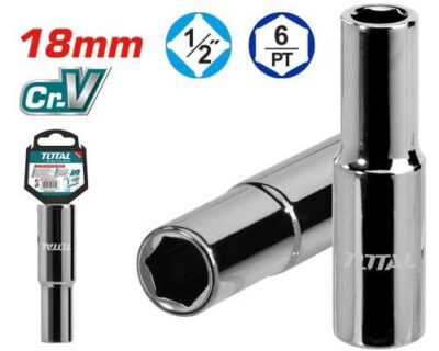 Đầu tuýp lục giác sâu 1/2 inch x 18mm hiệu Total THTST12183L