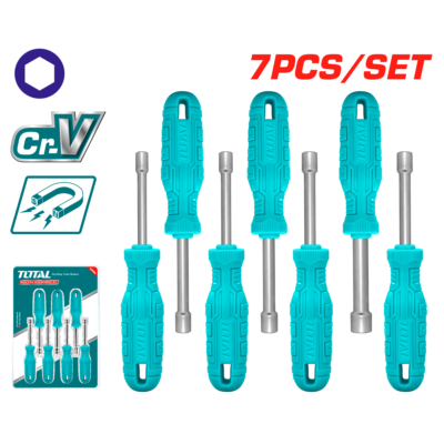 Bộ 7 tua vít đầu tán hiệu Total TNSS0701