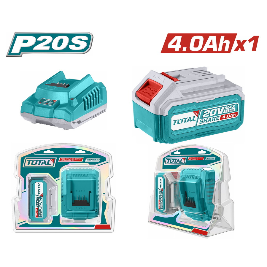 Bộ 1 Pin TFBLI2002 Và 1 Sạc TFCLI2001E Dùng Pin 20V