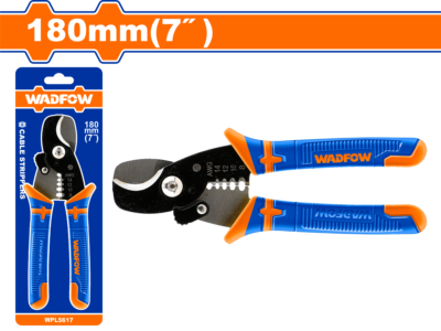 Kềm cắt và tướt dây điện 7"/180mm Hiệu WADFOW WPL5617
