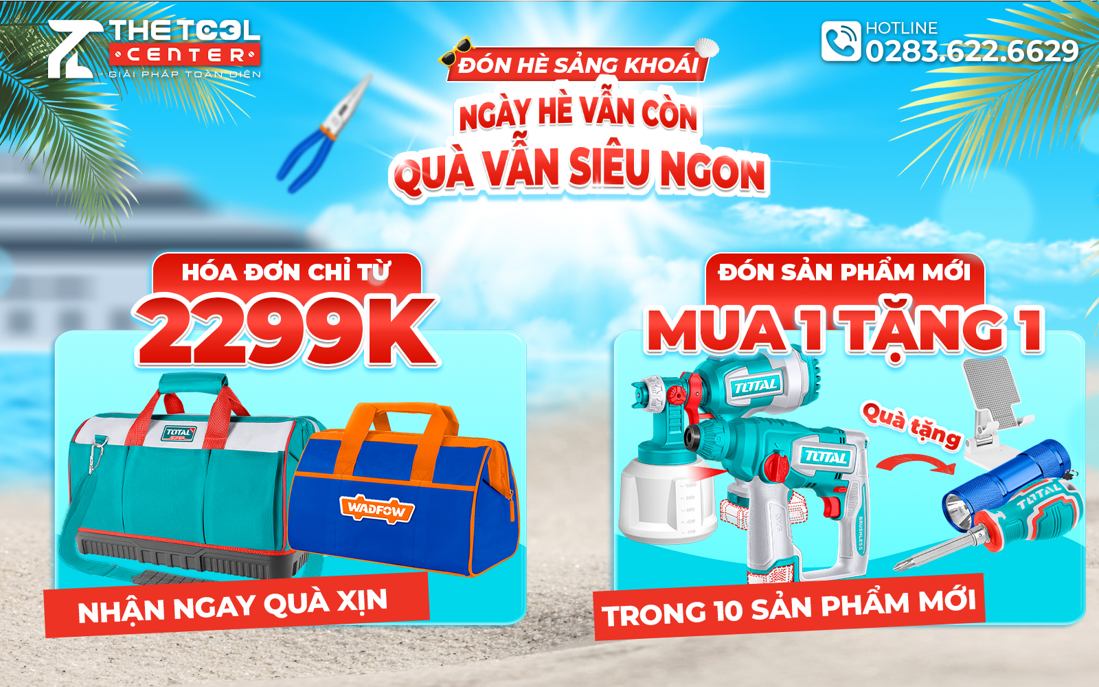 Chương trình tháng 8 The Tool Center