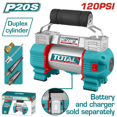 Máy nén khí tự động dùng pin Lithium-ion 20V Hiệu Total TACLI2026
