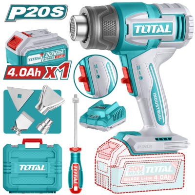 Máy thổi nhiệt (khò nhiệt) cầm tay dùng pin lithium-ion 20V TBLI20065