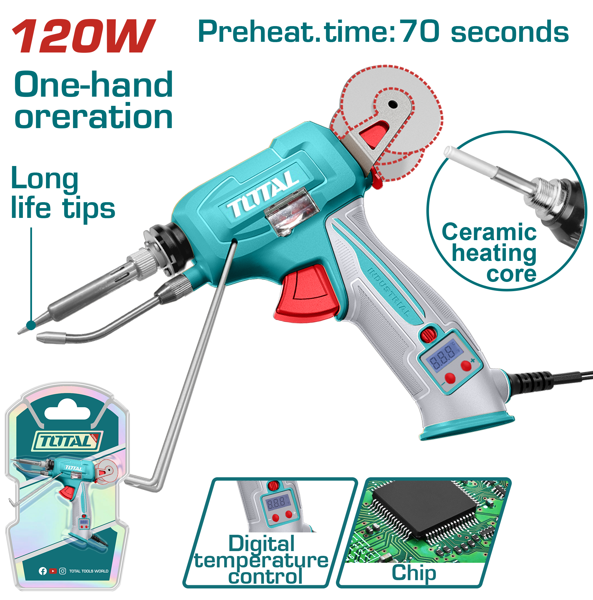 Mỏ hàn tự động cấp thiếc TET360732