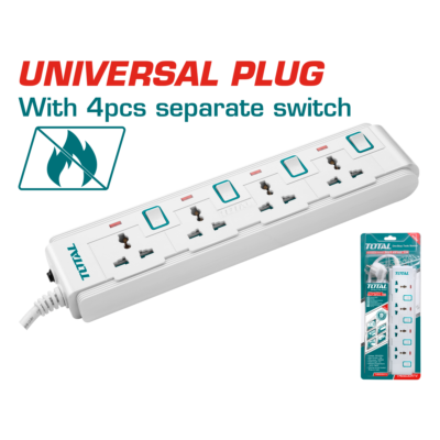 Ổ cắm điện hiệu Total THES03041V
