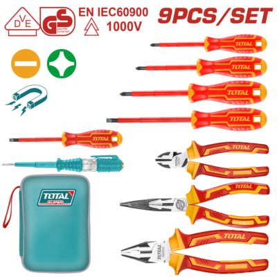 Bộ 9 dụng cụ cách điện Total THKIST3092