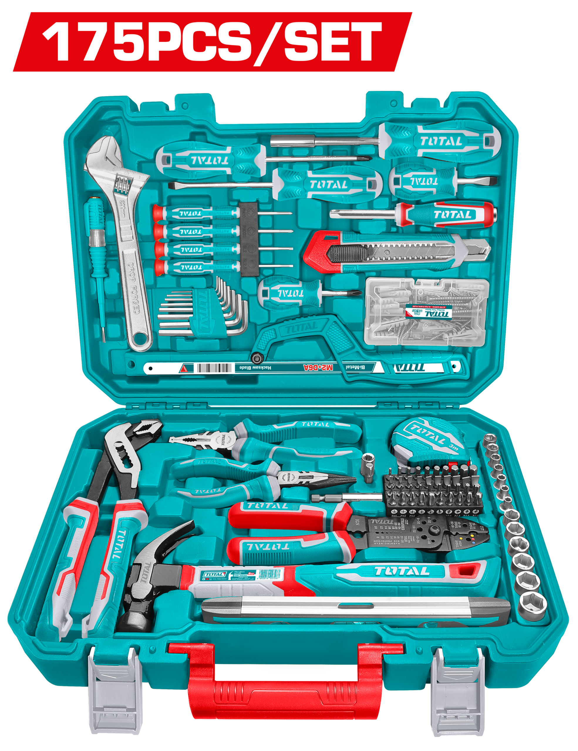 Bộ 175 công cụ kết hợp Total THKTHP61757