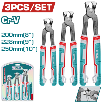 Bộ 3 kềm càng cua 8 inch, 9 inch & 10 inch Total THT1RK231