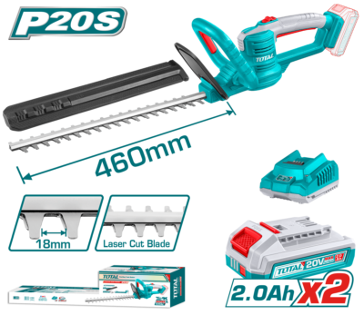 Máy cắt hàng rào dùng pin 20V Total THTLI20462