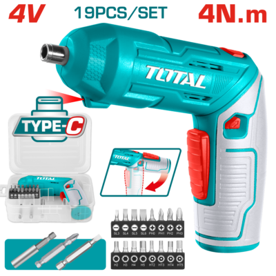 Máy siết vít dùng pin Lithium 4V Total TSDLI0442