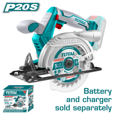 Máy cưa đĩa tròn dùng pin Lithium-Ion 20V hiệu Total TSLI1401