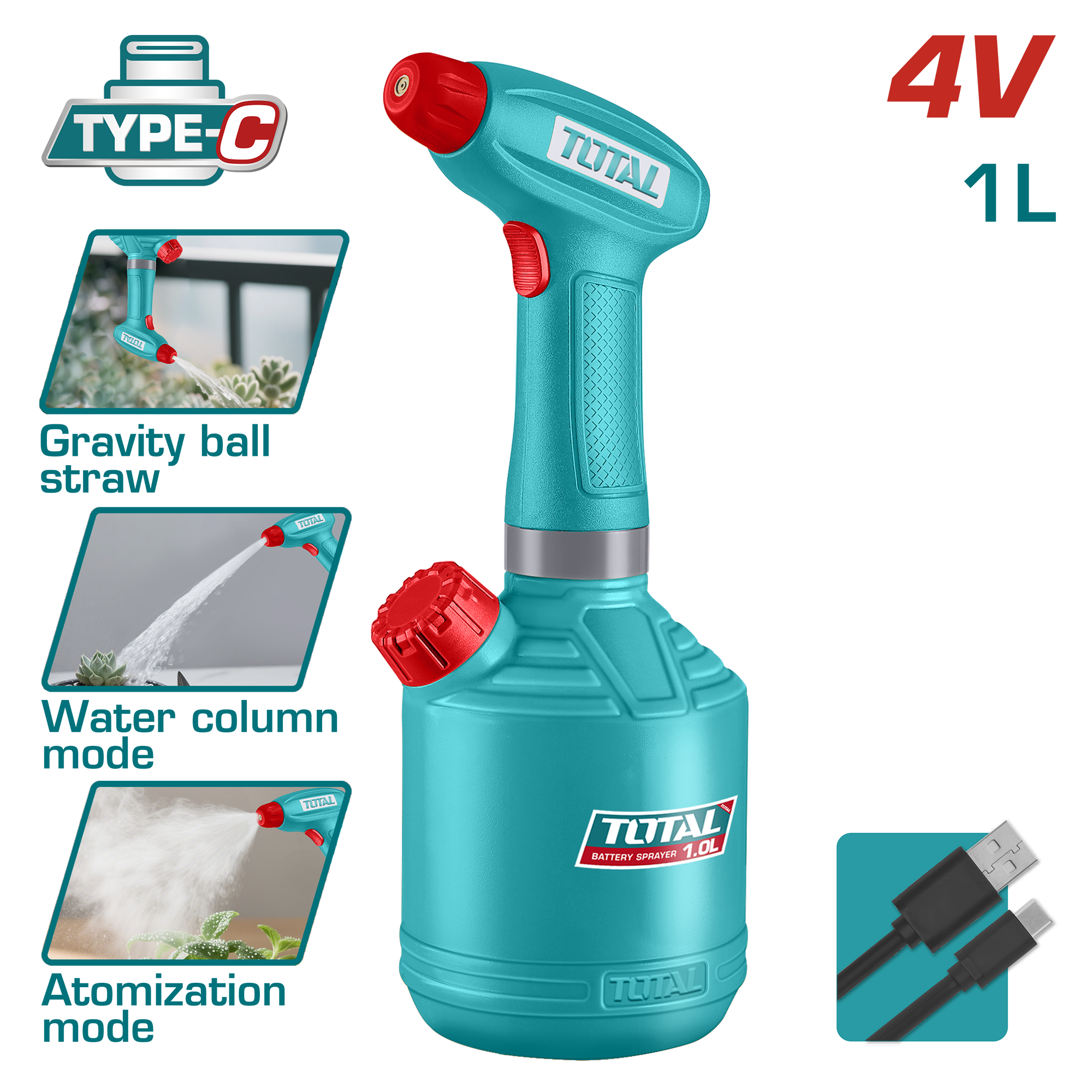 Máy phun 1L dùng pin 4V TSPP3701