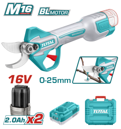 Máy cắt cành cầm tay dùng pin lithium-ion 16V Total TSSLI162582