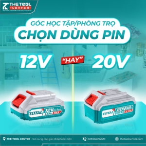 máy khoan pin 12v và 20v cho phòng trọ sinh viên