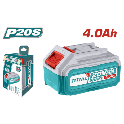 Pin Lithium-Ion 20V/4.0Ah cho dụng cụ dùng pin hiệu Total TFBLI20021
