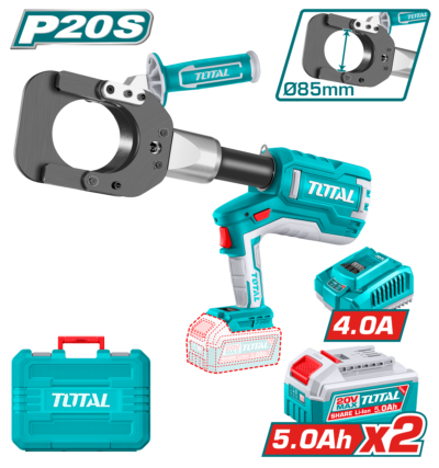 Máy cắt cáp thủy lực dùng pin Lithium-Ion 20V Total TRCLI2005