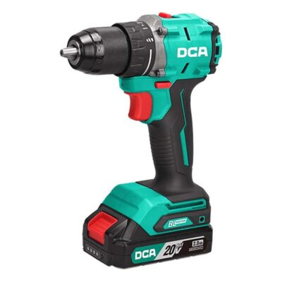 Máy khoan vặn vít dùng pin 20V không chổi than 60N.m (kèm 1 pin 2.0Ah, sạc) Hiệu DCA ADJZ2060ADM