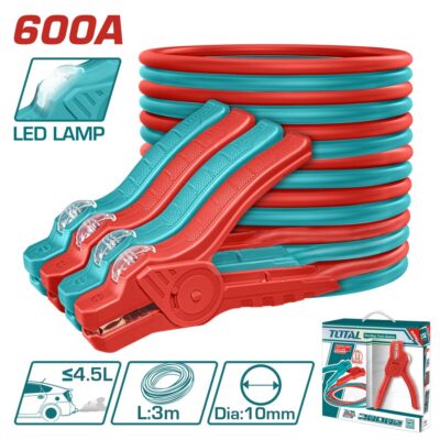 Dây cáp sạc bình 600AMP  hiệu Total PBCA16008L