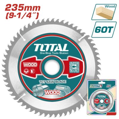 Lưỡi cưa TCT 235mm Hiệu TOTAL TAC231623