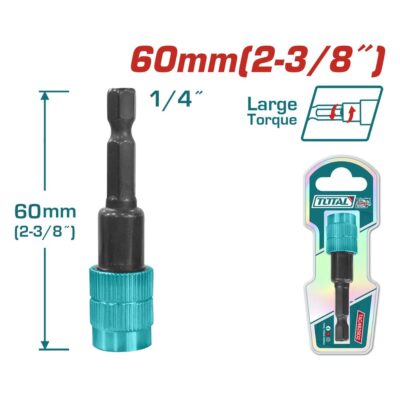 Mũi gắn vặn vít 60mm Hiệu TOTAL TAC462602