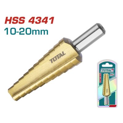Mũi khoan bậc thang 10-20mm Hiệu TOTAL TAC7510201