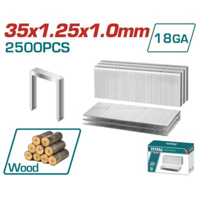 Đinh bấm chữ U 35mm Hiệu TOTAL TAC918352