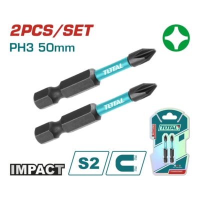 Bộ 2 mũi bắt vít PH3x50mm TACIM71PH350