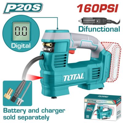 Máy nén khí tự động dùng pin Lithium-ion 20V Hiệu TOTAL TACLI2012