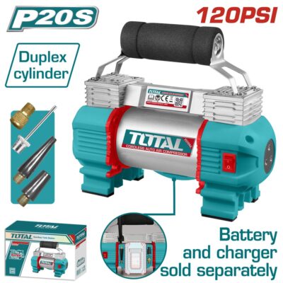 Máy nén khí tự động dùng pin Lithium-ion 20V Hiệu TOTAL TACLI2026