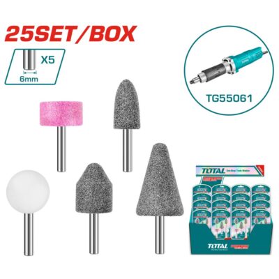 Bộ 5 linh kiện máy mài khuôn Hiệu TOTAL TAKB0502