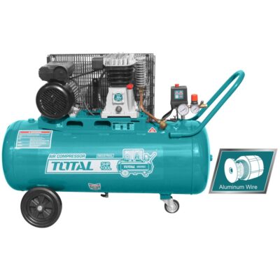 Máy nén khí dùng điện công suất 2200W - Dung tích 100L Hiệu TOTAL TC1301006
