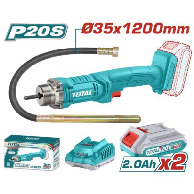 Máy đầm bê tông dùng pin Lithium-ion 20V Hiệu TOTAL TCVLI2023013