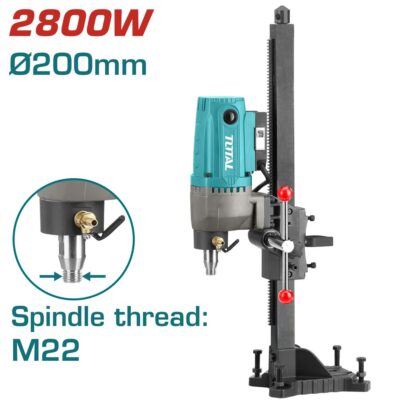 Máy khoan đá loại cố định công suất 2800W Hiệu TOTAL TDDM28001