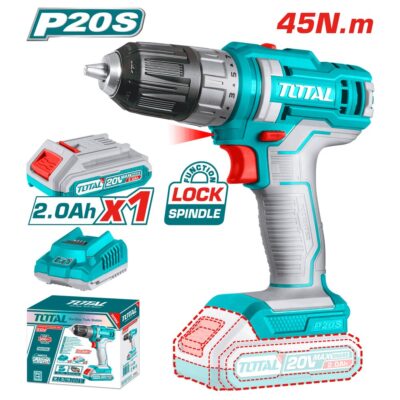 Máy khoan dùng pin Lithium-ion 20V Total TDLI200518