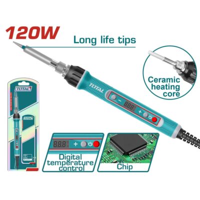 Mỏ hàn chì dùng điện công suất 120W Hiệu TOTAL TET01610