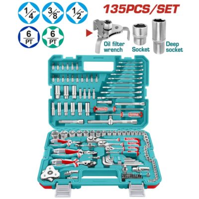 Bộ 135 công cụ kết hợp Hiệu TOTAL THKTHP21356