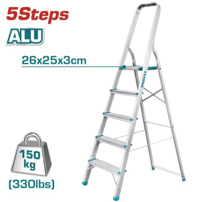 Thang gia dụng 5 bậc bằng nhôm Hiệu TOTAL THLAD06051