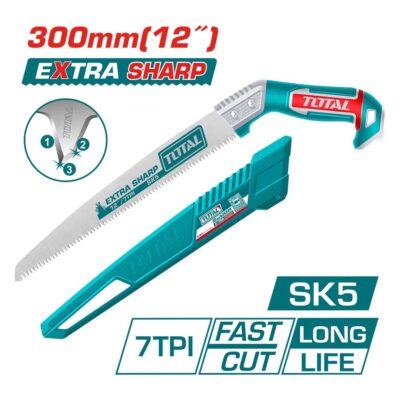 Cưa cành cầm tay lưỡi thẳng 300mm Hiệu TOTAL THPS3008