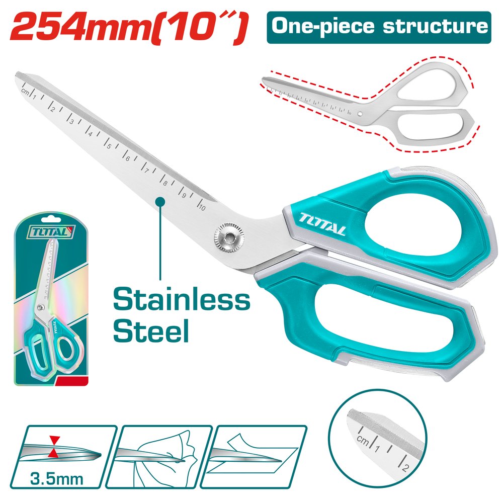 Kéo cắt 254mm Hiệu TOTAL THSCRS25088