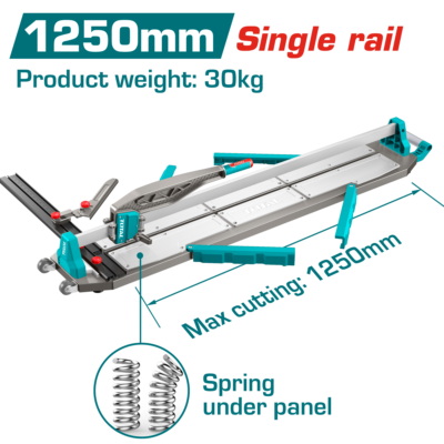 Bàn cắt gạch đẩy tay 1250mm Hiệu TOTAL THT081251