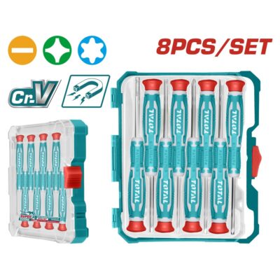 Bộ 8 tua vít Hiệu TOTAL THT250826